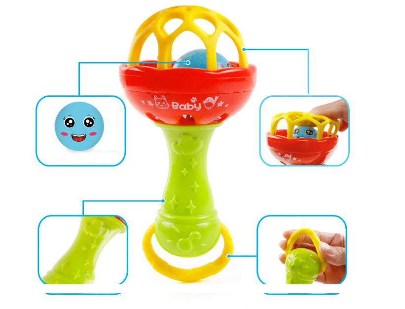 Balle de Jeu Tactile pour Nouveau-Né de 0 à 12 Mois, Jouet de Développement Sensoriel, Toucher Doux, à Saisir à la Main