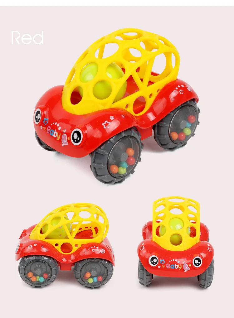 Balle de Jeu Tactile pour Nouveau-Né de 0 à 12 Mois, Jouet de Développement Sensoriel, Toucher Doux, à Saisir à la Main