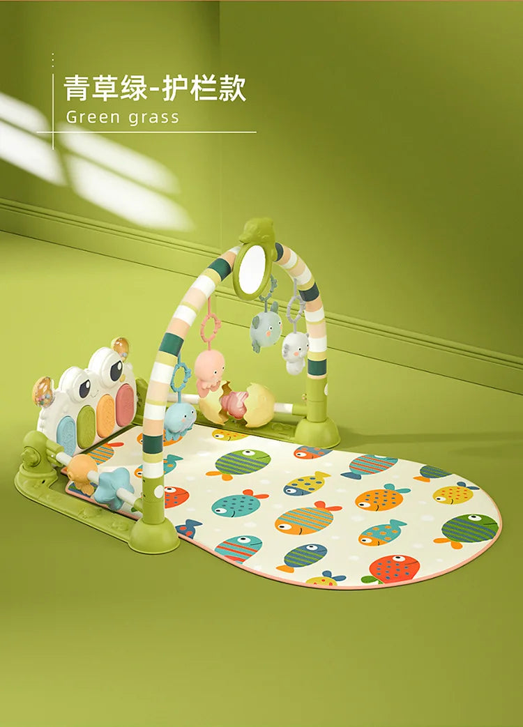 Tapis de jeu musical pour bébés, jouets pour nouveau-nés, piano, salle de sport, polymère TUNITime, TeWindsor et rembourré pour les tout-petits, éducation précoce