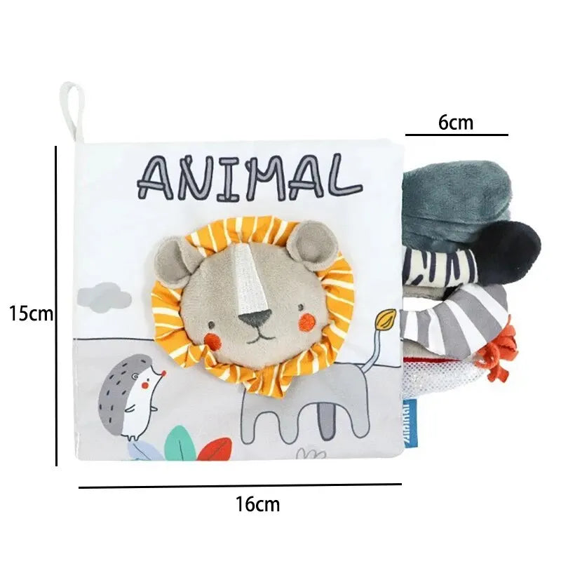 Jouets en peluche pour enfants, livre grill, éducation mentaires orielle tactile, développement de l'intelligence de niche précoce, garçons et filles