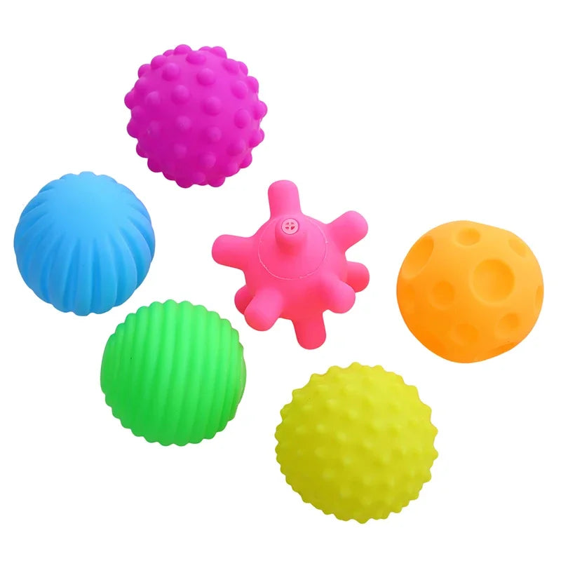 Balle de jouet pour bébé, développement des senses tactiles du bébé, jouets à main tactiles, balle d'entraînement pour enfants, Massage, balle d'entraînement de jeu douce pour enfants