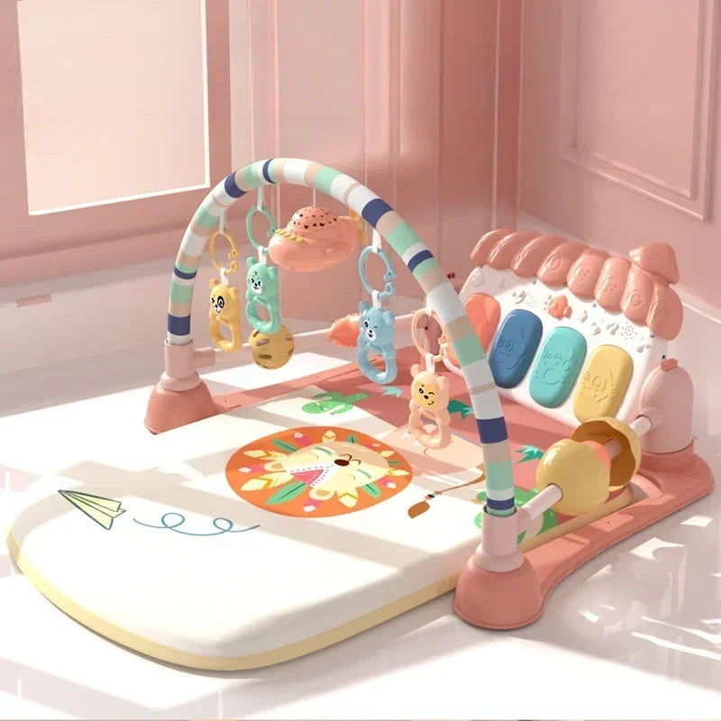 Tapis de jeu musical pour bébés, jouets pour nouveau-nés, piano, salle de sport, polymère TUNITime, TeWindsor et rembourré pour les tout-petits, éducation précoce