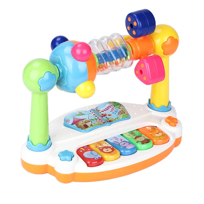 Jouets de Piano pour bébé, clavier de Piano musical rotatif pour enfants avec son léger, jouets musicaux pour les tout-petits, jouet musical éducatif précoce