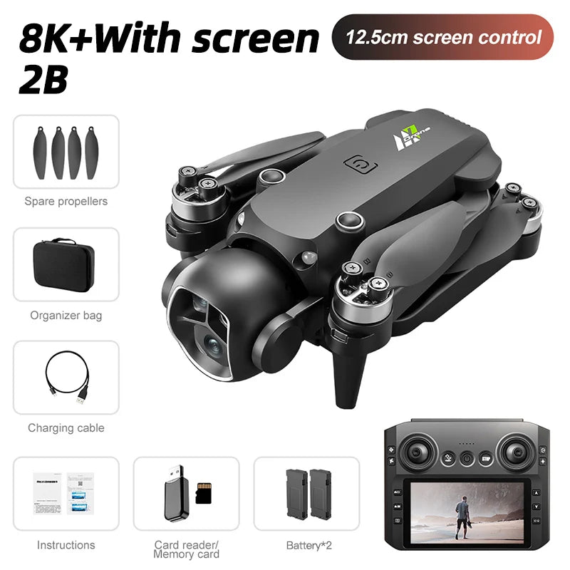 Drone Xiaomi Mijia M7 8K HD - 3 Caméras Évitement Obstacles Télécommandé