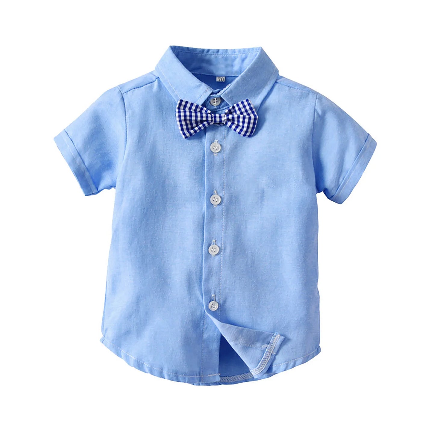 Vêtements de gentleman pour tout-petits garçons, tenues pour bébés, shorts Y +, t-shirt à nœud, salopette habillée pour garçons