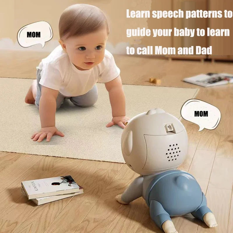 Jouets rampants pour bébé avec son, poupée électrique pour tout-petits, apprendre à grimper, jouet éducatif en mouvement, cadeau de 0 à 6 à 12 mois