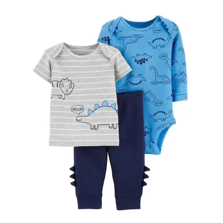 Vêtements d'automne et de printemps pour bébés filles, tenue pour nouveau-né, body en coton, pantalon supérieur et inférieur, ensemble de vêtements pour enfants en bas âge de 6 à 24 mois, 2025