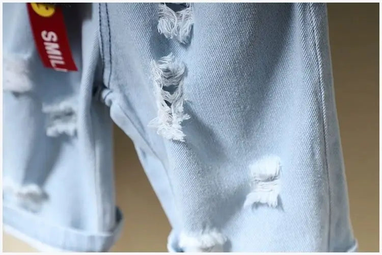 T-Shirt à Manches Courtes et Pantalon Court en Denim pour Enfant, Vêtements d'Été pour Bébé Garçon de 2 à 7 ans, 2 Pièces
