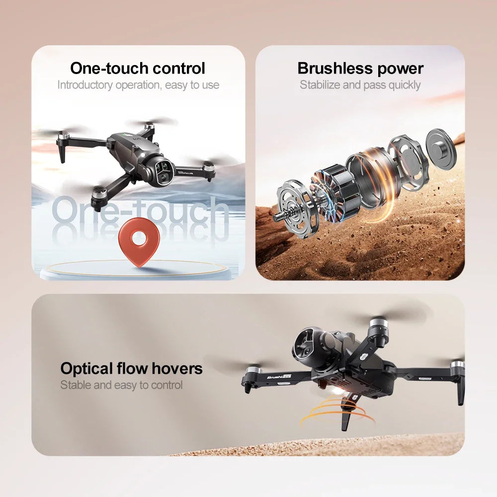 Drone Xiaomi Mijia M7 8K HD - 3 Caméras Évitement Obstacles Télécommandé
