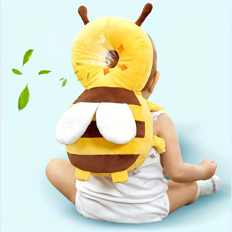 Oreiller Protection Tête Bébé Little Bee - Chapeau Anti-Chute Respirant