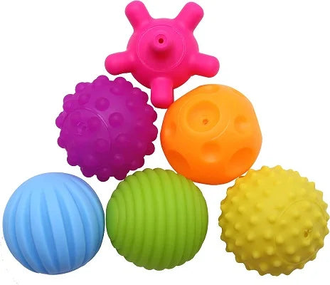 Balles Sensorielles Texturées Bébé - Développement Tactile 0-12 Mois