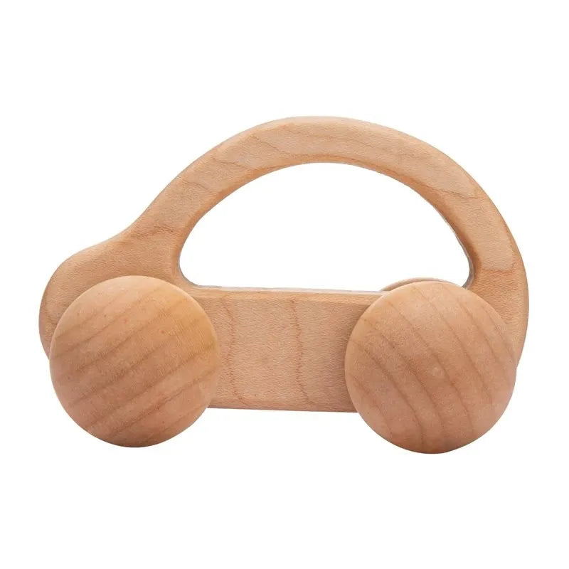Jouets Bois Bébé Montessori - Voitures Bus Cartoon Sans BPA