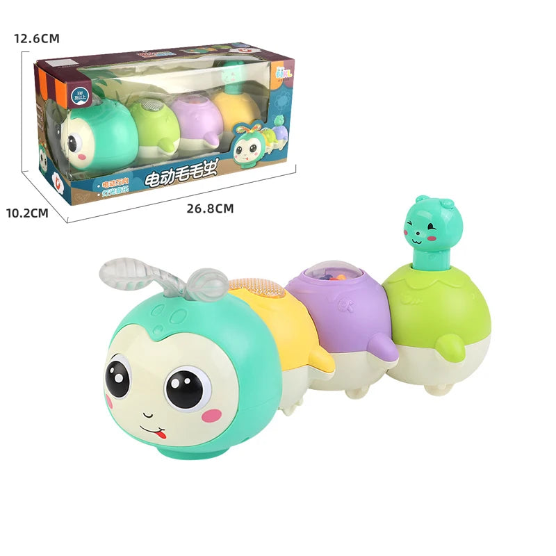 Jouets pour bébés rampants de 6 à 12 mois, jouets musicaux lumineux pour bébés de 7 8 9 12 mois, jouets éducatifs précoces pour nourrissons