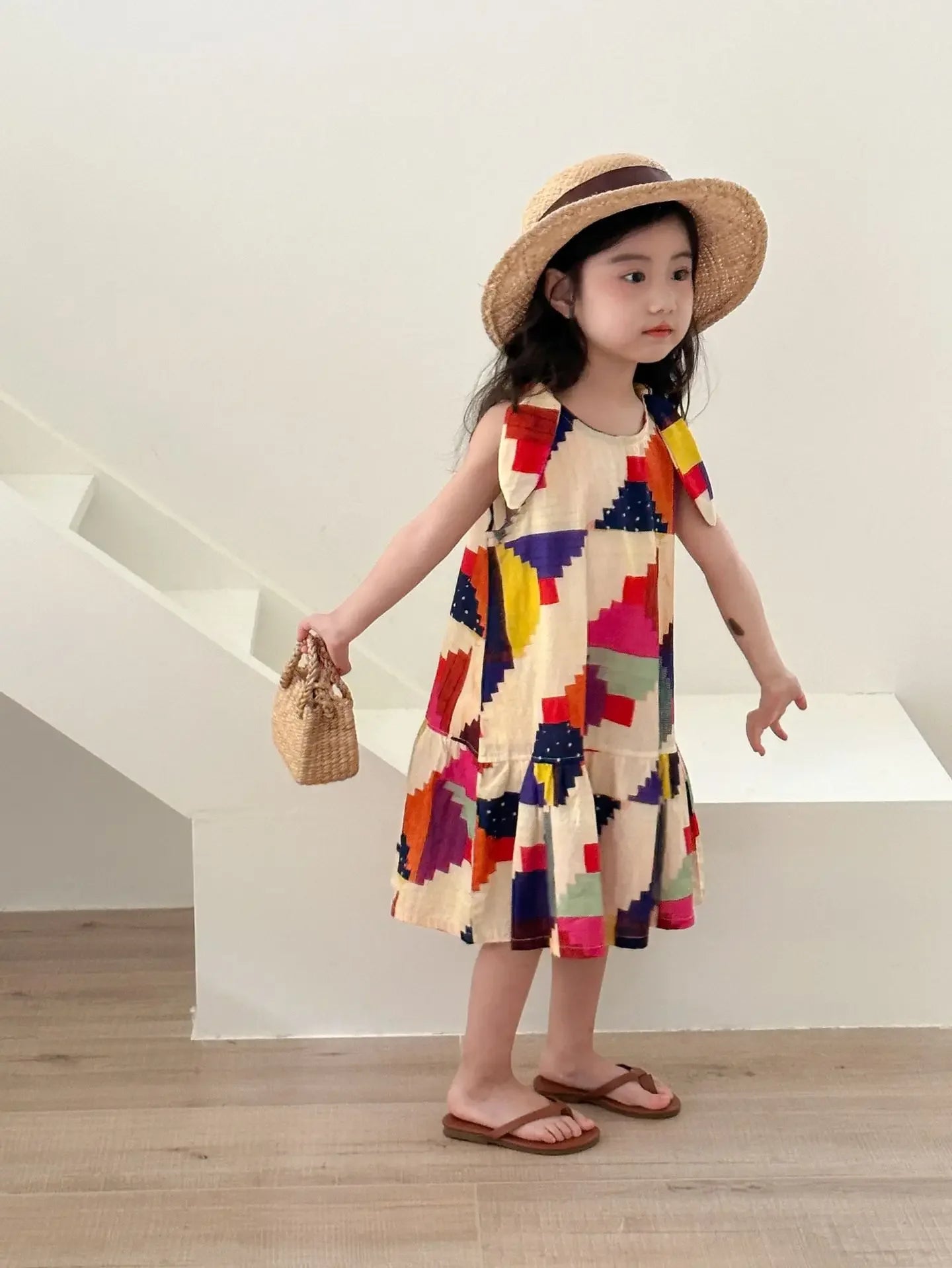 Vêtements d'été pour enfants, costume chemise pour garçon ou robe pour bébé fille, vêtements de vacances, vêtements pour frère et sœur, nouvelle collection 2025