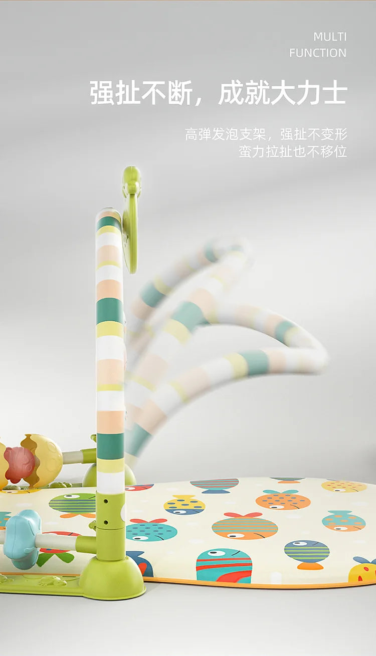 Tapis de jeu musical pour bébés, jouets pour nouveau-nés, piano, salle de sport, polymère TUNITime, TeWindsor et rembourré pour les tout-petits, éducation précoce