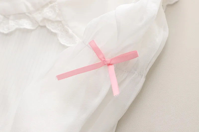 Ensembles de vêtements pour enfants pour filles, t-shirt, gilet à fleurs, jean avec nœud, vêtements de printemps et d'automne pour bébés, tenues pour nourrissons, survêtement pour enfants