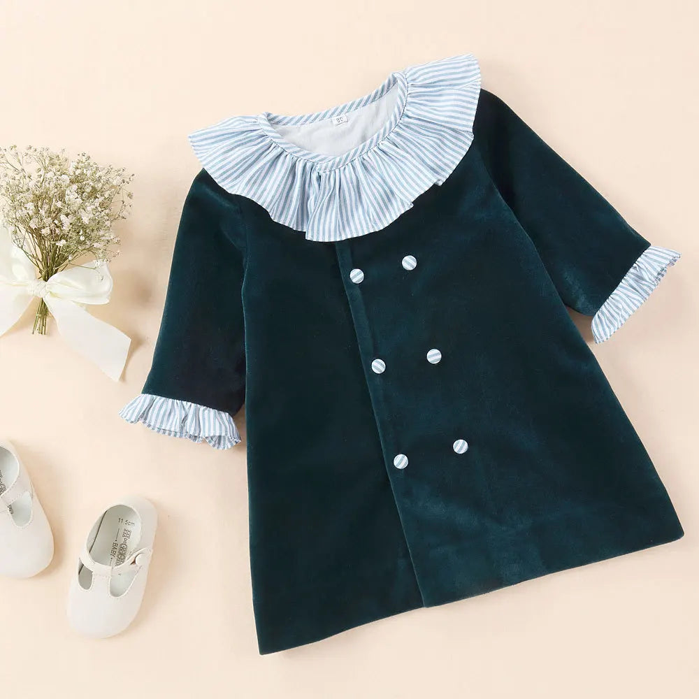 Ensemble de vêtements espagnols pour enfants, robes d'été pour garçons et filles, robe Boutique Vintage, vêtements pour bébés, costume d'anniversaire