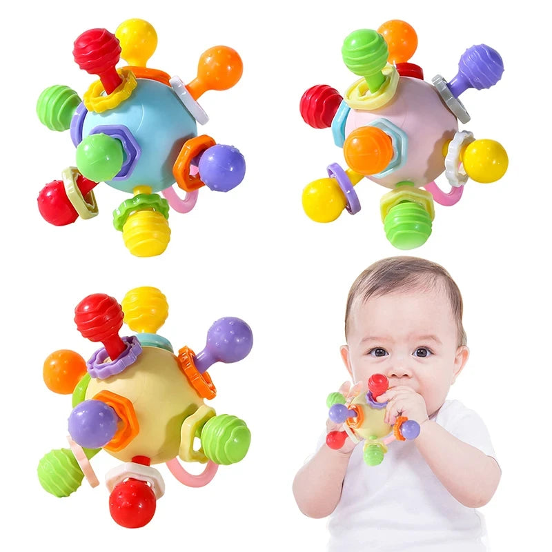 Balles Sensorielles Texturées Bébé - Développement Tactile 0-12 Mois