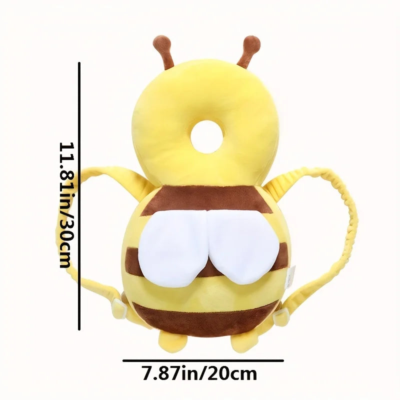 Oreiller Protection Tête Bébé Little Bee - Chapeau Anti-Chute Respirant