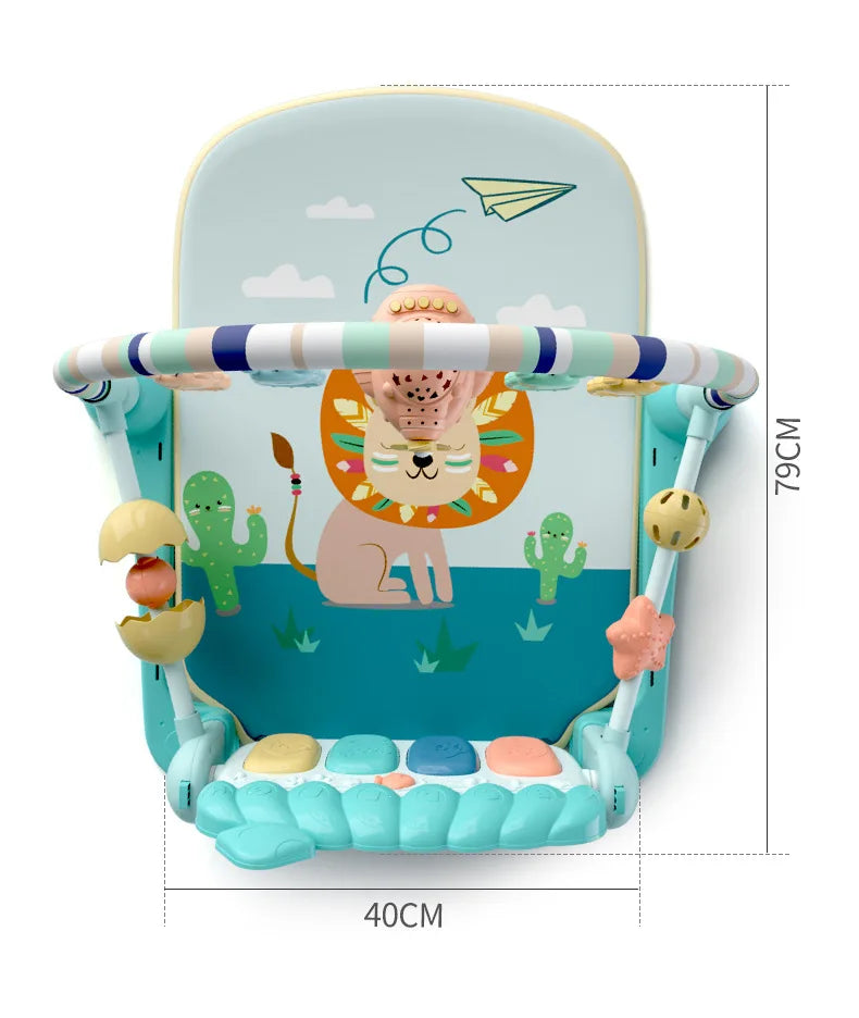 Tapis de jeu musical pour bébés, jouets pour nouveau-nés, piano, salle de sport, polymère TUNITime, TeWindsor et rembourré pour les tout-petits, éducation précoce