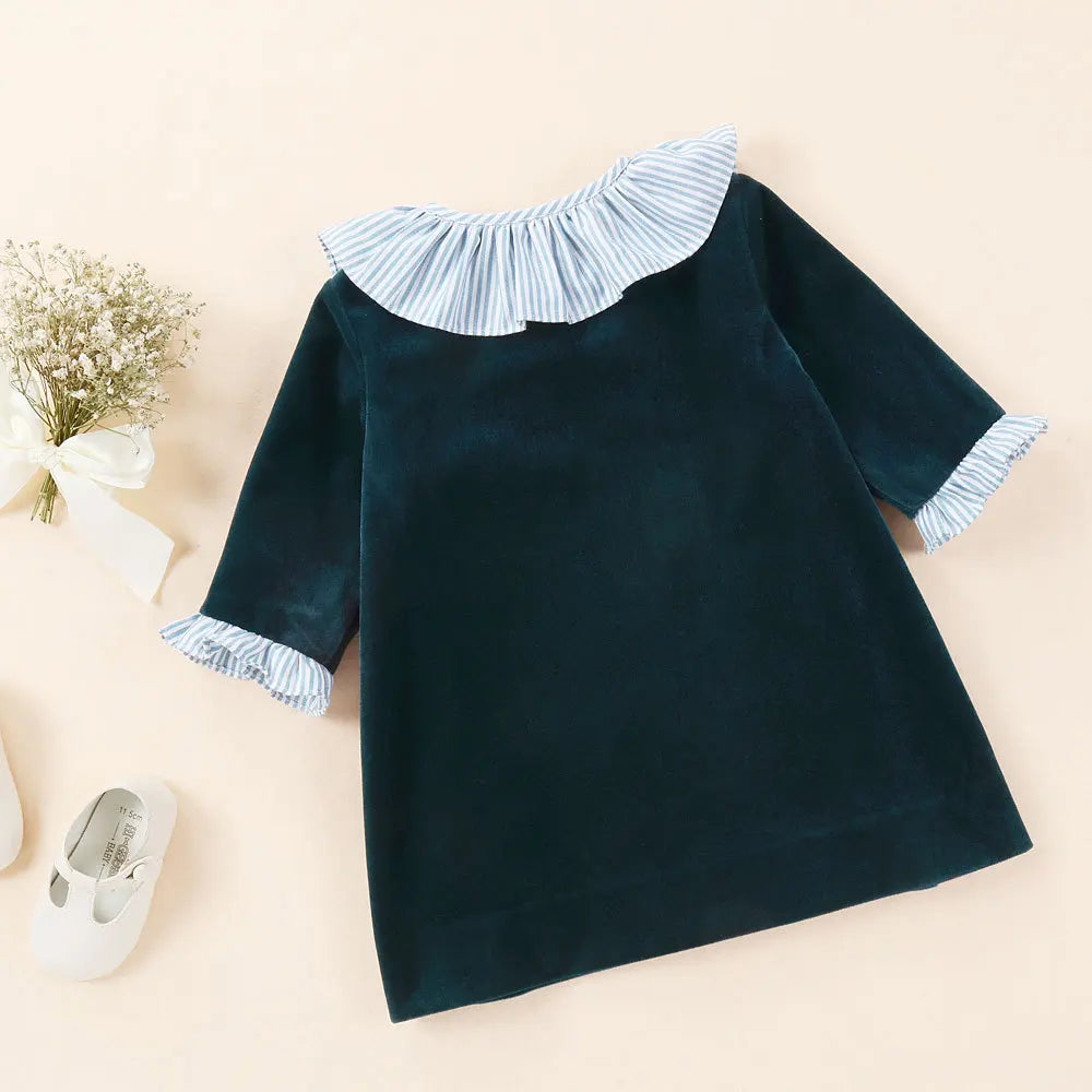 Ensemble de vêtements espagnols pour enfants, robes d'été pour garçons et filles, robe Boutique Vintage, vêtements pour bébés, costume d'anniversaire