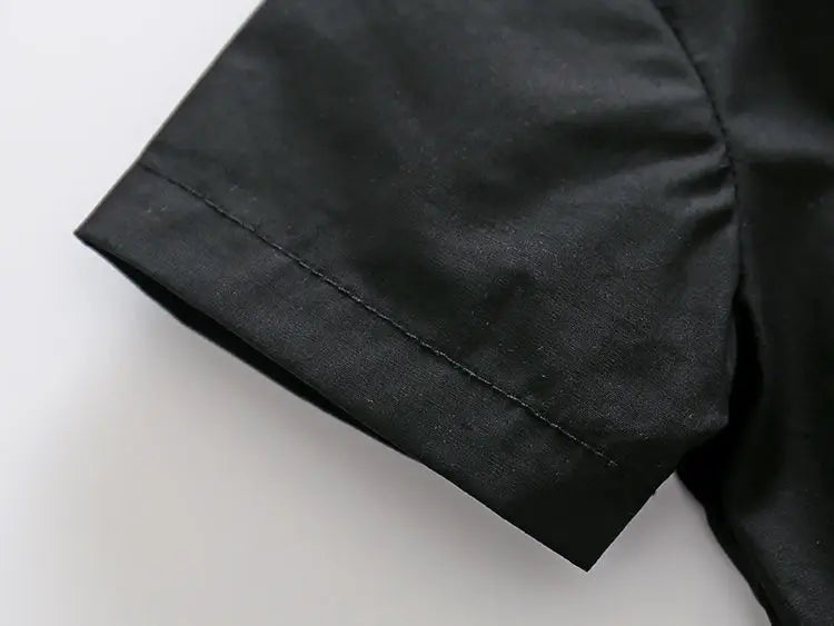 Ensemble de vêtements pour enfants, beau costume d'été pour petit garçon, chemises et Shorts à manches courtes, ensemble de 2 pièces, nouvelle collection