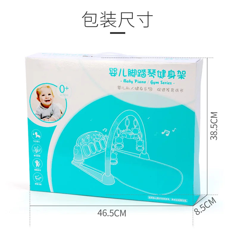 Tapis de jeu musical pour bébés, jouets pour nouveau-nés, piano, salle de sport, polymère TUNITime, TeWindsor et rembourré pour les tout-petits, éducation précoce