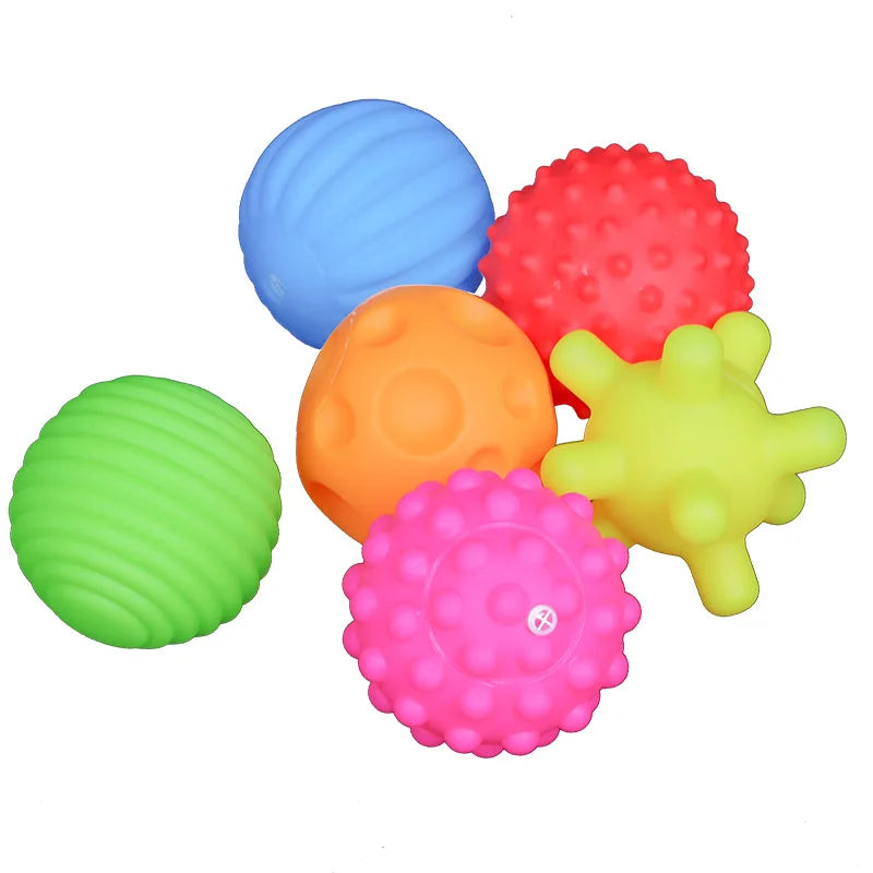 Balle de jouet pour bébé, développement des senses tactiles du bébé, jouets à main tactiles, balle d'entraînement pour enfants, Massage, balle d'entraînement de jeu douce pour enfants