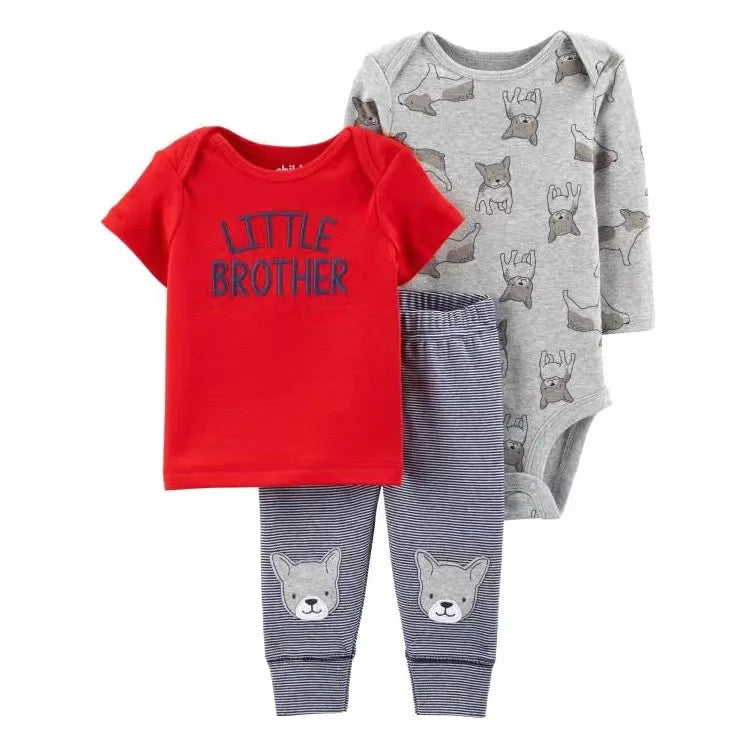 Vêtements d'automne et de printemps pour bébés filles, tenue pour nouveau-né, body en coton, pantalon supérieur et inférieur, ensemble de vêtements pour enfants en bas âge de 6 à 24 mois, 2025