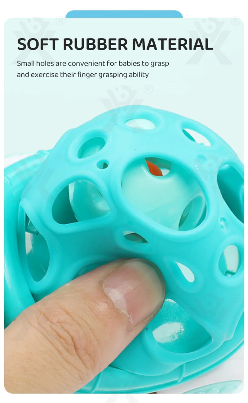 Jouets de voiture pour bébé de 6 à 12 mois, voiture à Friction pour nourrissons, véhicules à inertie en caoutchouc souple, hochet à main en rouleau, cadeau pour enfants