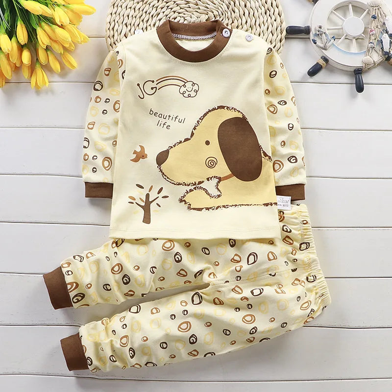 Vêtements pour enfants Ensembles pour enfants Vêtements pour enfants Garçons Filles Coton Automne hiver Vêtements Pantalons Vêtements de nuit Sous-vêtements Cadeau de Noël