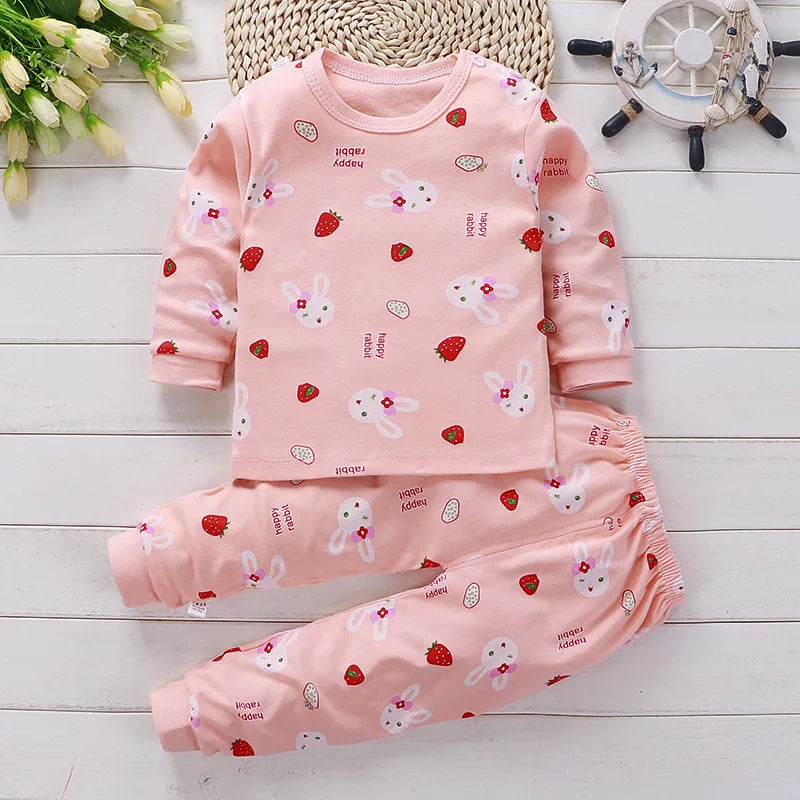 Vêtements pour enfants Ensembles pour enfants Vêtements pour enfants Garçons Filles Coton Automne hiver Vêtements Pantalons Vêtements de nuit Sous-vêtements Cadeau de Noël