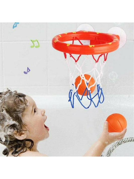 Jouet Bain Bébé Basketball Dinosaure - Cerceau 3 Balles Baignoire