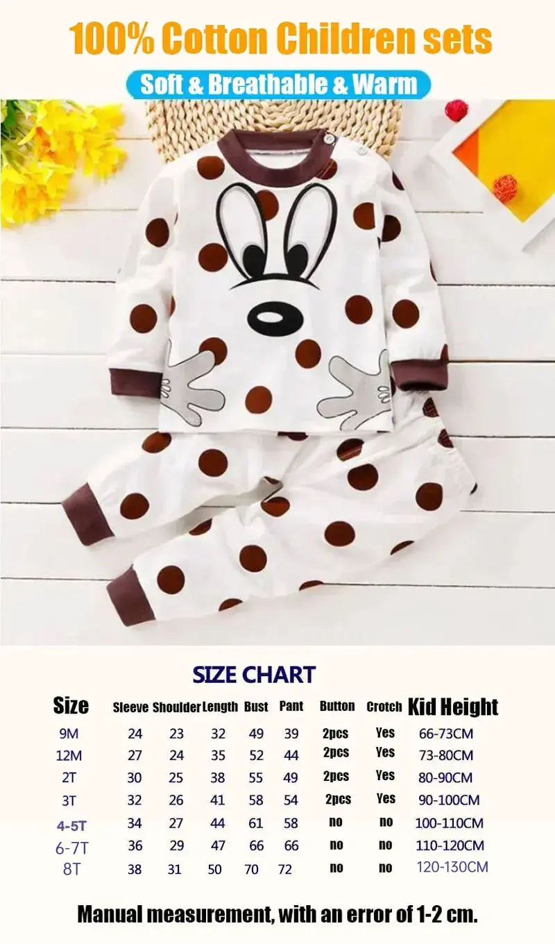 Vêtements pour enfants Ensembles pour enfants Vêtements pour enfants Garçons Filles Coton Automne hiver Vêtements Pantalons Vêtements de nuit Sous-vêtements Cadeau de Noël