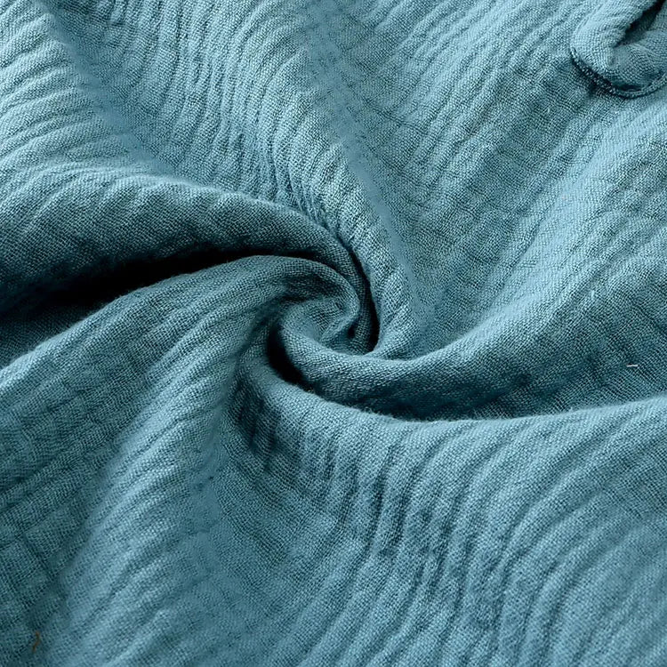 Vêtements d'été en coton et lin pour enfants de 2 à 7 ans, ensemble de couleur unie, haut à manches courtes, Short
