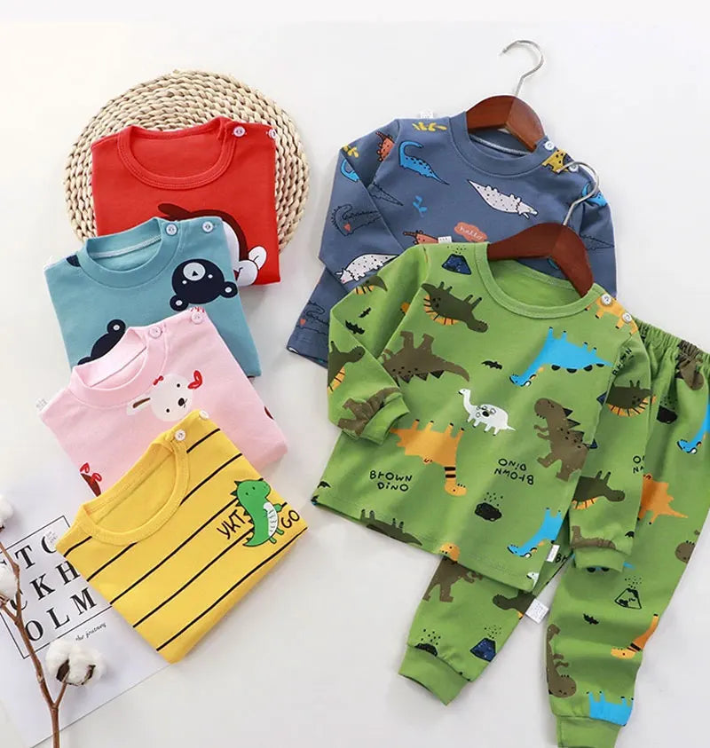 Vêtements pour enfants Ensembles pour enfants Vêtements pour enfants Garçons Filles Coton Automne hiver Vêtements Pantalons Vêtements de nuit Sous-vêtements Cadeau de Noël
