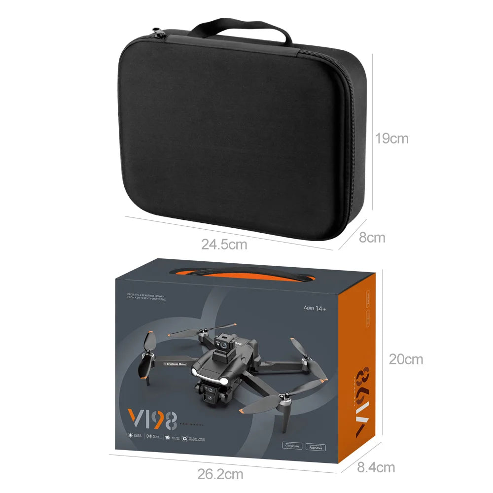 Drone Xiaomi Mijia V198 GPS 8K - Pliable Professionnel Évitement Obstacles