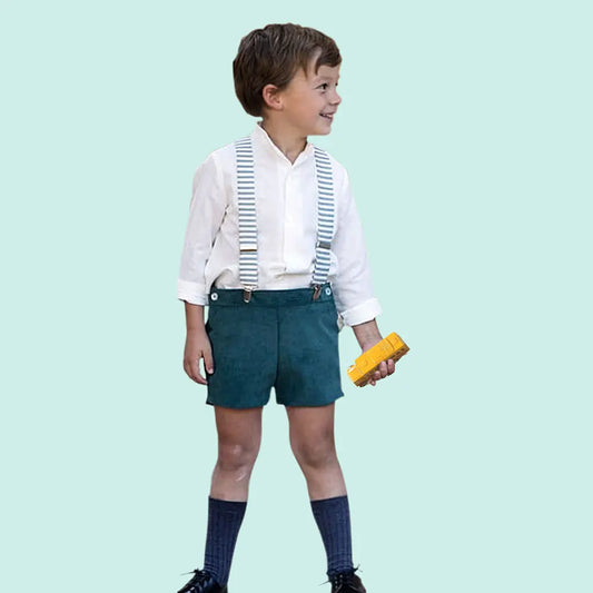 Ensemble de vêtements espagnols pour enfants, robes d'été pour garçons et filles, robe Boutique Vintage, vêtements pour bébés, costume d'anniversaire