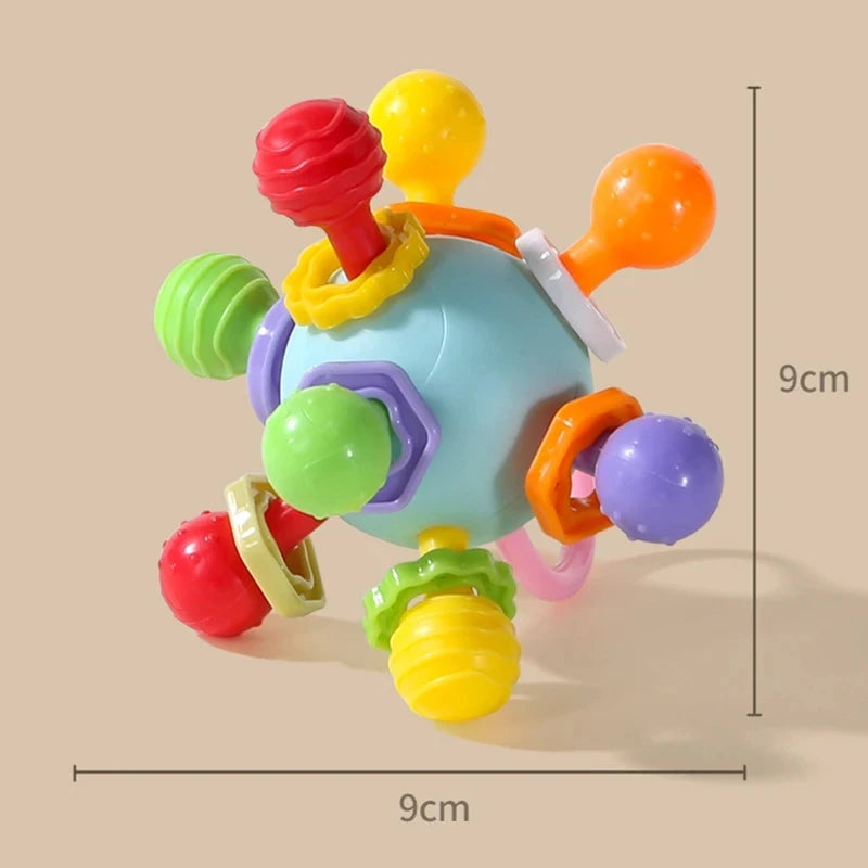Balles Sensorielles Texturées Bébé - Développement Tactile 0-12 Mois