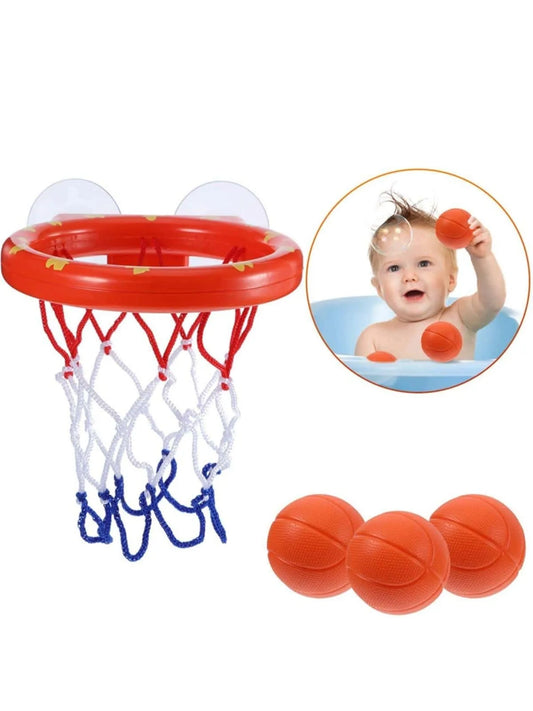 Jouet Bain Bébé Basketball Dinosaure - Cerceau 3 Balles Baignoire