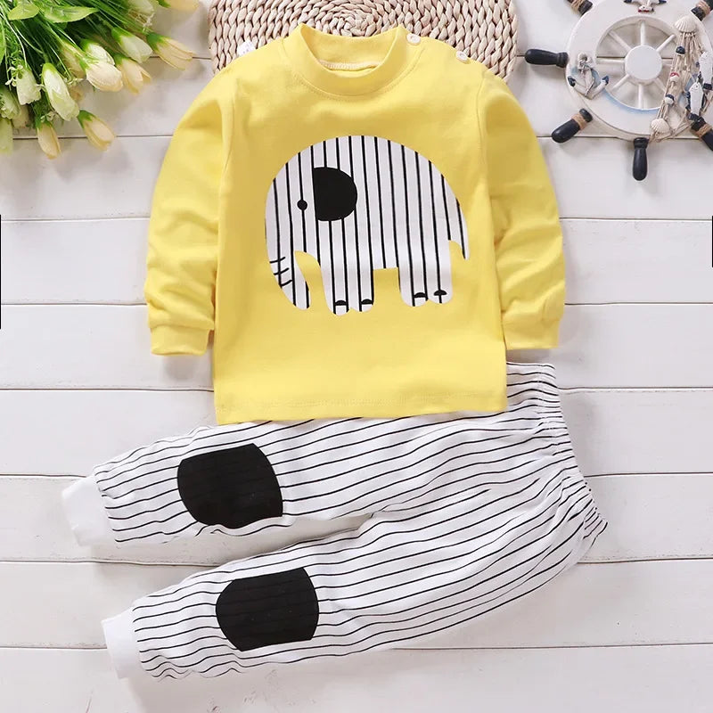Vêtements pour enfants Ensembles pour enfants Vêtements pour enfants Garçons Filles Coton Automne hiver Vêtements Pantalons Vêtements de nuit Sous-vêtements Cadeau de Noël