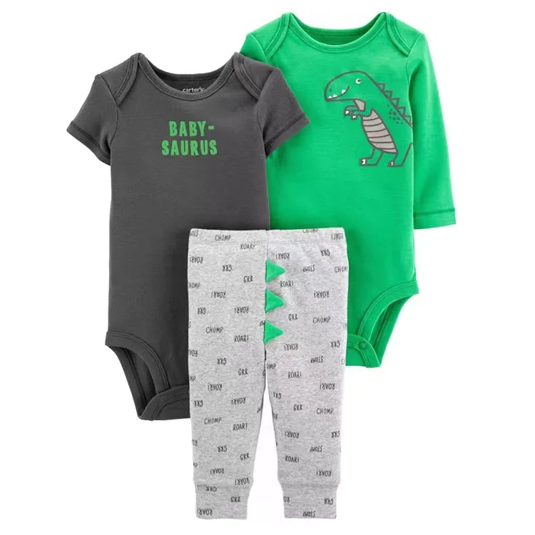 Vêtements d'automne et de printemps pour bébés filles, tenue pour nouveau-né, body en coton, pantalon supérieur et inférieur, ensemble de vêtements pour enfants en bas âge de 6 à 24 mois, 2025