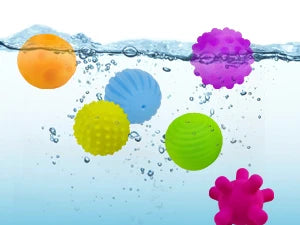 Balles Sensorielles Texturées Bébé - Développement Tactile 0-12 Mois