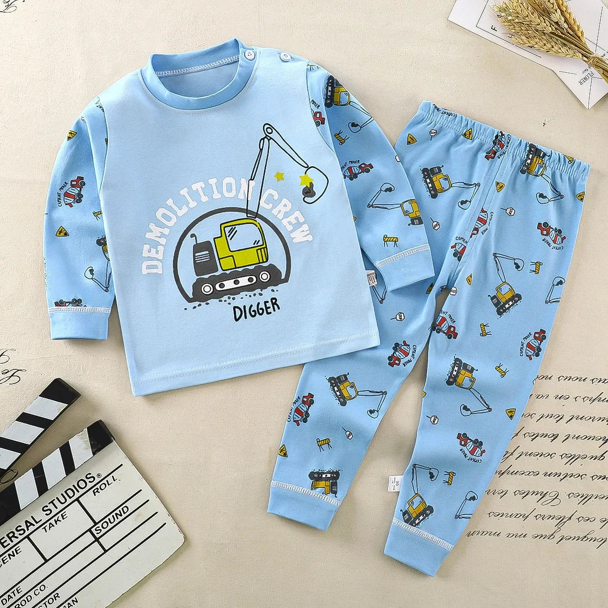 Vêtements pour enfants Ensembles pour enfants Vêtements pour enfants Garçons Filles Coton Automne hiver Vêtements Pantalons Vêtements de nuit Sous-vêtements Cadeau de Noël