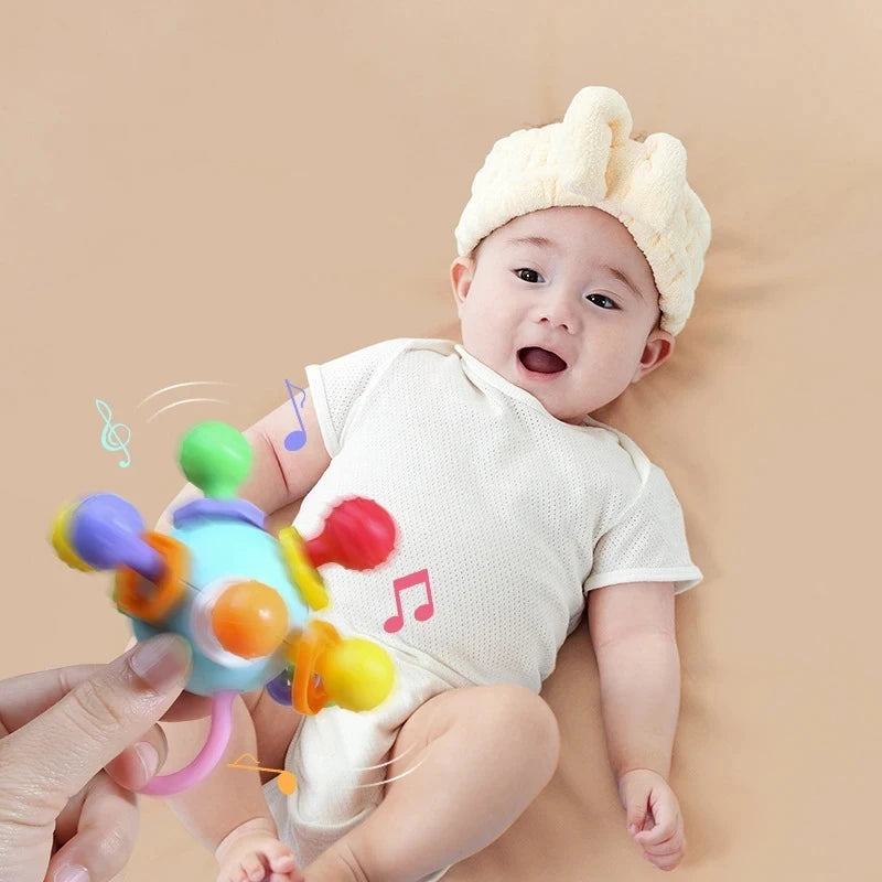 Balles Sensorielles Texturées Bébé - Développement Tactile 0-12 Mois