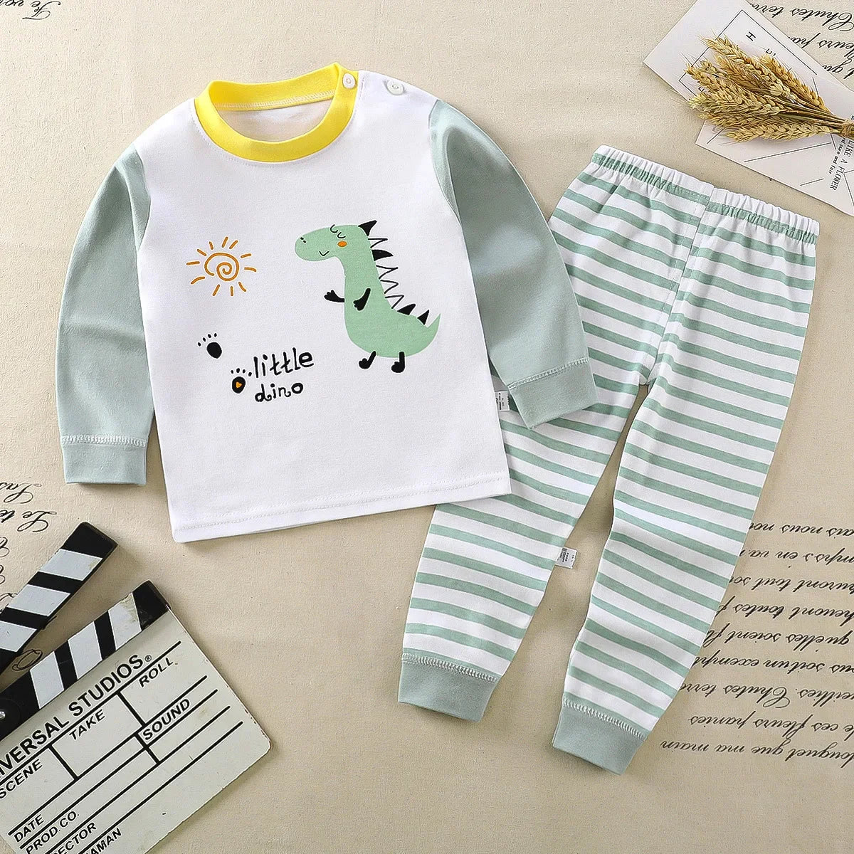 Vêtements pour enfants Ensembles pour enfants Vêtements pour enfants Garçons Filles Coton Automne hiver Vêtements Pantalons Vêtements de nuit Sous-vêtements Cadeau de Noël