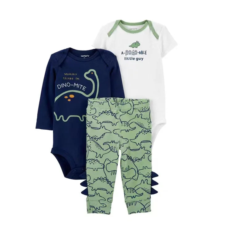 Vêtements d'automne et de printemps pour bébés filles, tenue pour nouveau-né, body en coton, pantalon supérieur et inférieur, ensemble de vêtements pour enfants en bas âge de 6 à 24 mois, 2025