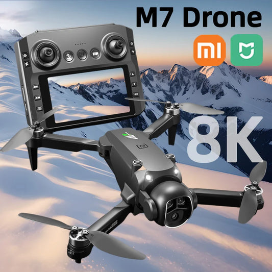 Drone Xiaomi Mijia M7 8K HD - 3 Caméras Évitement Obstacles Télécommandé