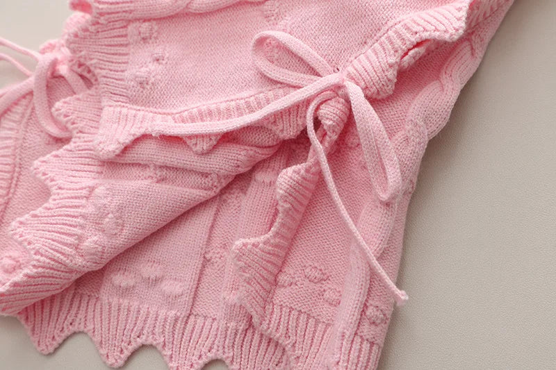 Ensembles de vêtements pour enfants pour filles, t-shirt, gilet à fleurs, jean avec nœud, vêtements de printemps et d'automne pour bébés, tenues pour nourrissons, survêtement pour enfants
