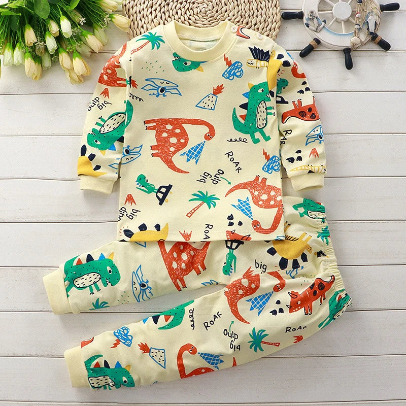 Vêtements pour enfants Ensembles pour enfants Vêtements pour enfants Garçons Filles Coton Automne hiver Vêtements Pantalons Vêtements de nuit Sous-vêtements Cadeau de Noël